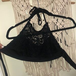 Black Bikini Top size medium